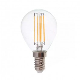 LED Крушка 6W Filament E14 P45 6400К 130lm/W
