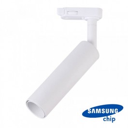 7W LED Прожектор Релсов SAMSUNG Чип Бяла Тяло Топло бяла светлина