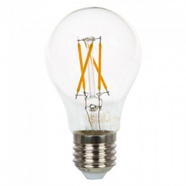 LED Крушка - 4W Filament E27 A60 Топло бяла светлина, Димираща