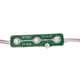 LED Модул с 3SMD Chips SMD 5050 IP67, Зелена светлина