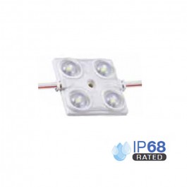 LED Модул 1.44W 2835 SMD Четворен IP68, Синя светлина