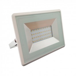 30W LED Прожектор Е-Series Бяло тяло SMD Неутрално бяла светлина