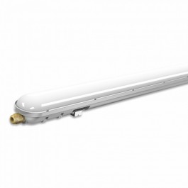 LED Влагозащитена Пура 1200мм + Авариен Пакет 36W Студено бяла светлина