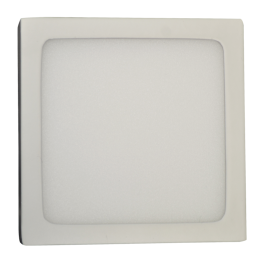 6W LED Панел Външен монтаж Premium - Квадрат топло бяла светлина