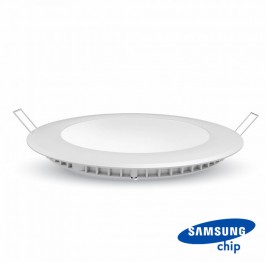 24W LED Панел Premium SAMSUNG Чип Кръг 6400K 