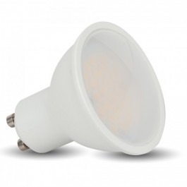 LED Крушка - 3W GU10 Пластмаса Бяла светлина 110°