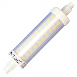 LED Крушка - 10W R7S Plastic Топло бяла светлина