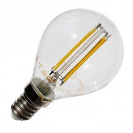 LED Крушка - 4W E14 P45 Неутрално бяла светлина Винтидж