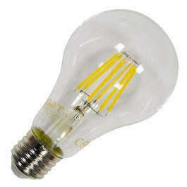 LED Крушка - 8W Винтидж E27 A67 Топло бяла светлина