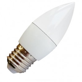 LED Крушка - 5.5W E27 Тип Свещ Бяла светлина
