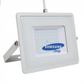50W LED Прожектор SAMSUNG ЧИП SMD Бяло Тяло Неутрална Светлина